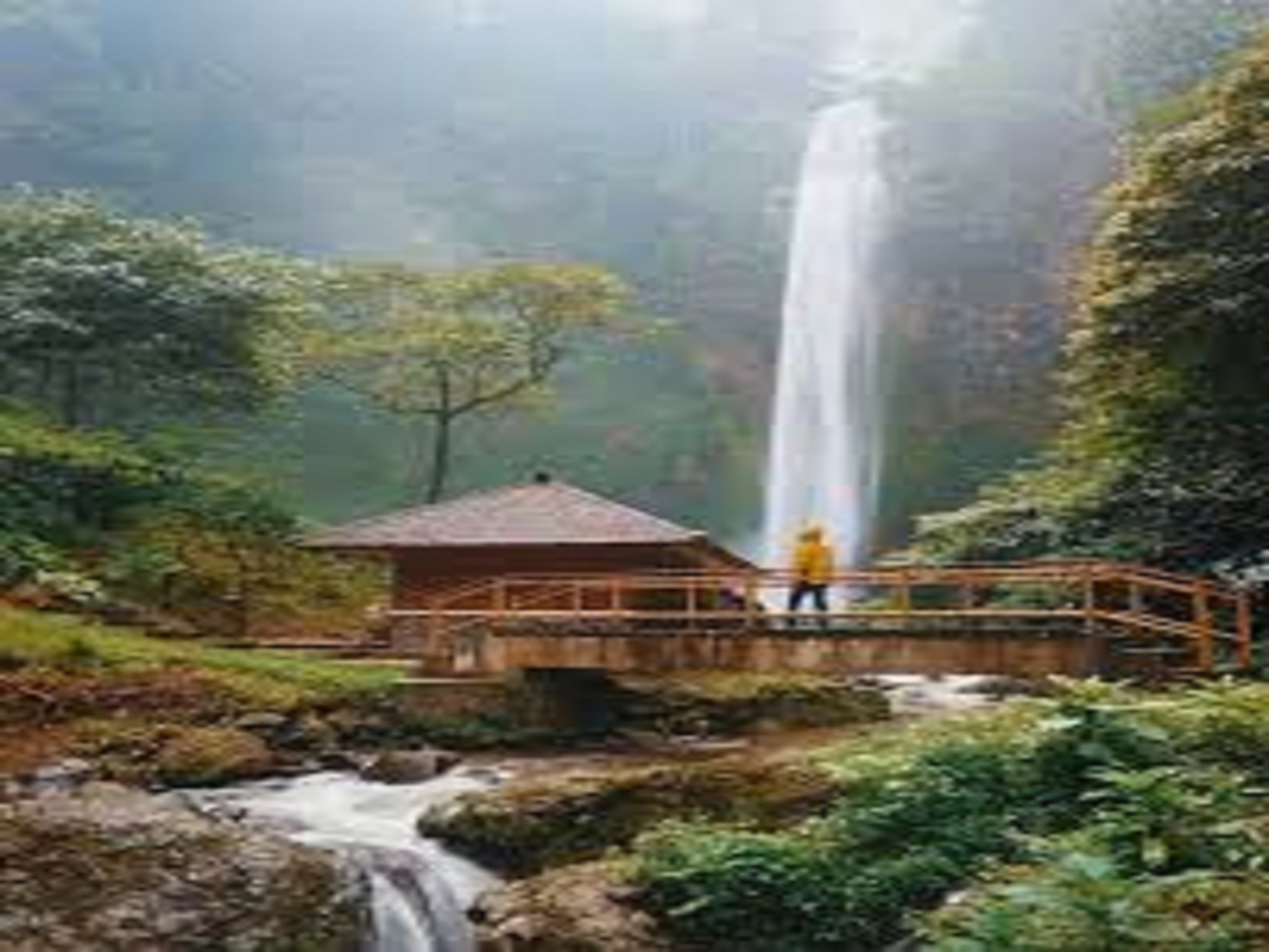 شلالات قوس قزح